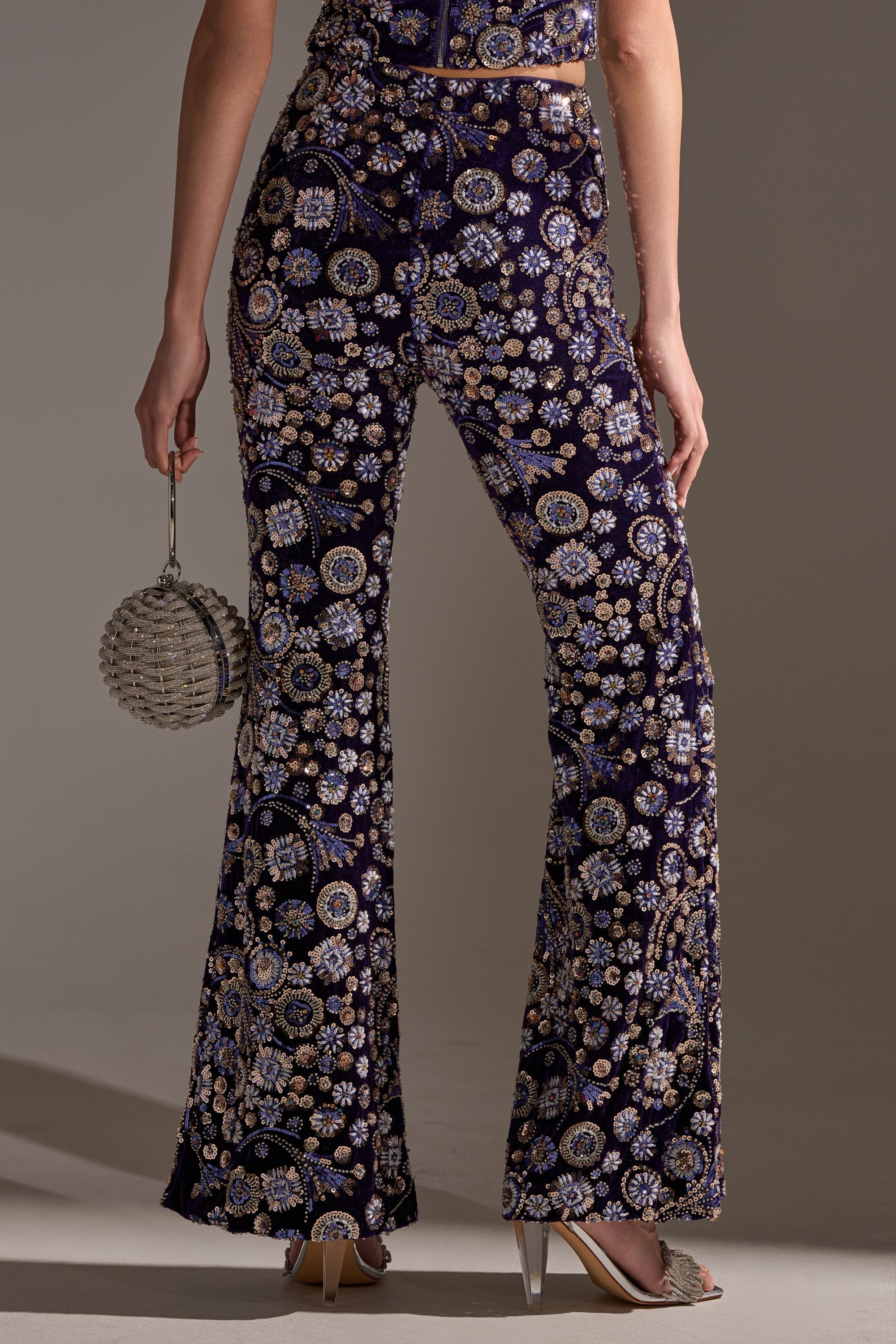 QUEEN OF EVERYTHING RHINESTONE TROUSER