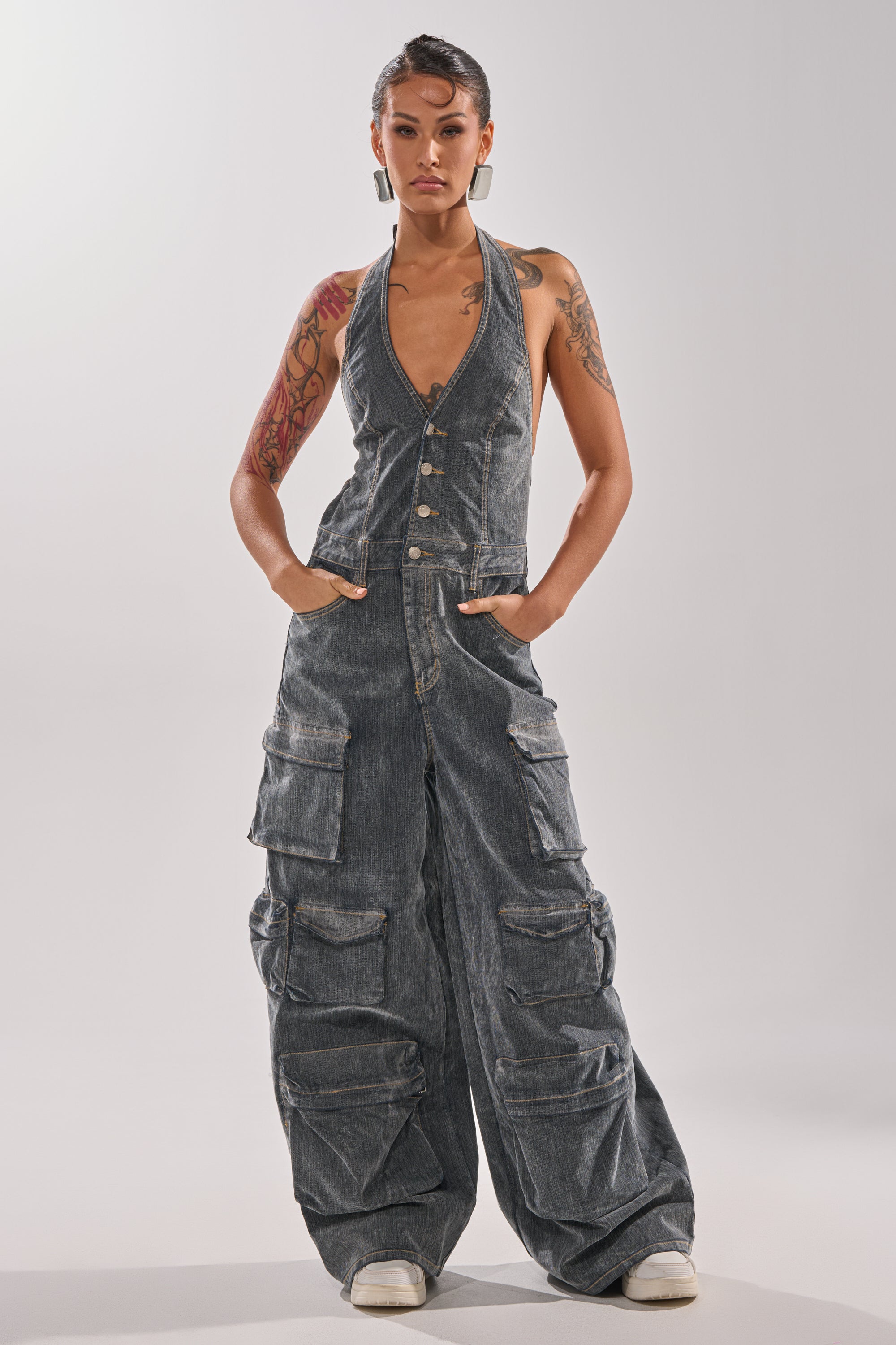 MELINDA VELVET JUMPSUIT