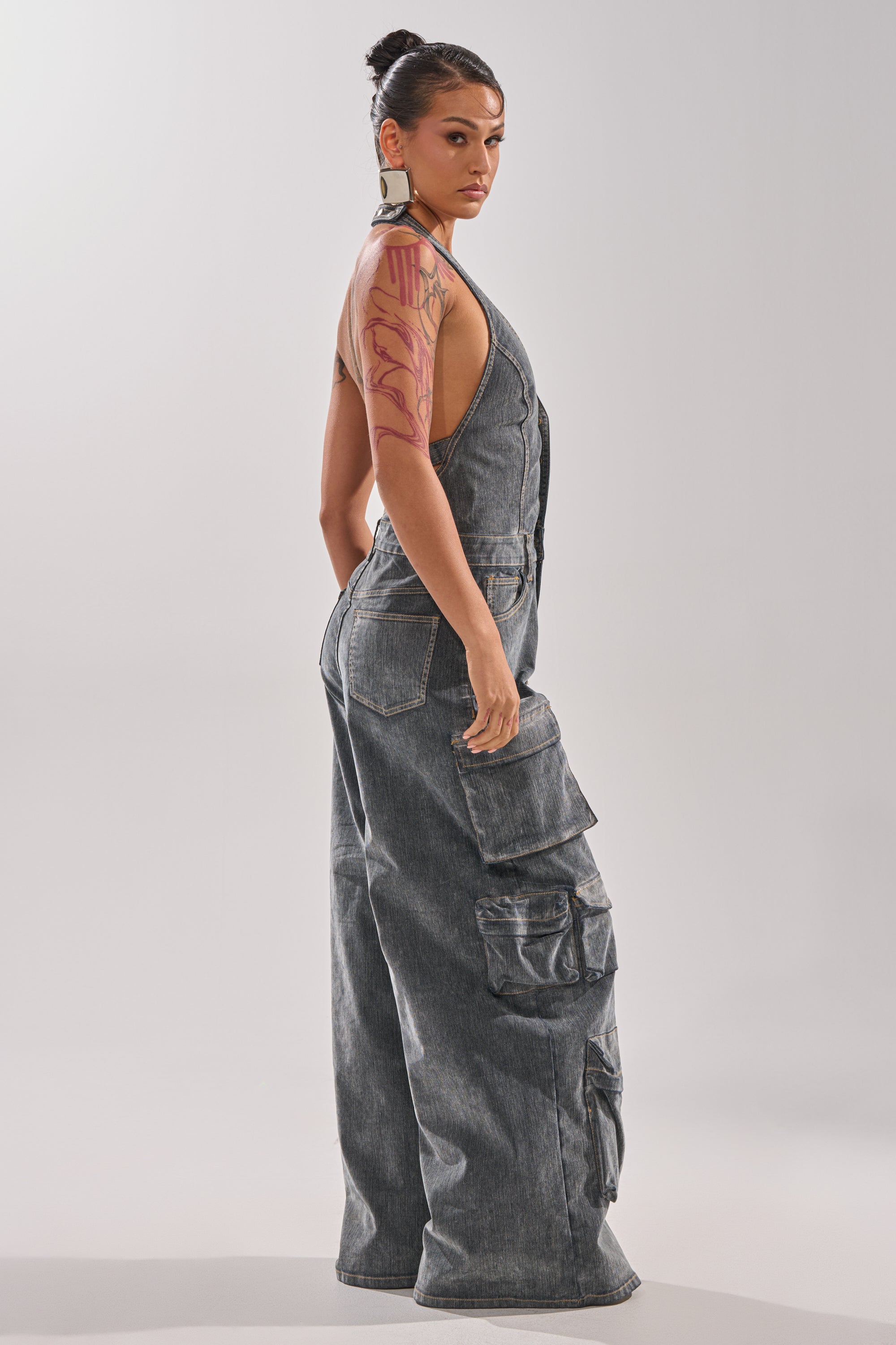 MELINDA VELVET JUMPSUIT