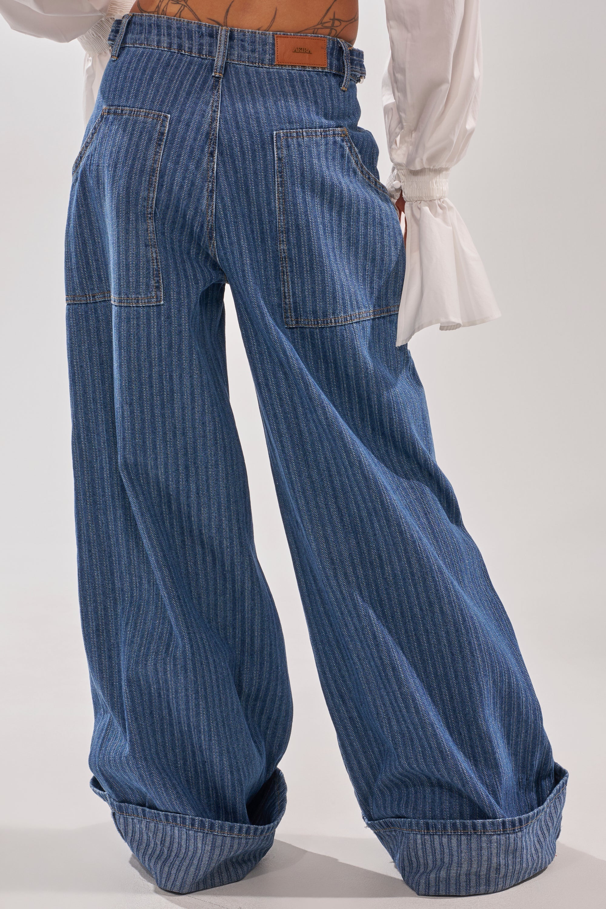 BE MINE STRIPE DENIM