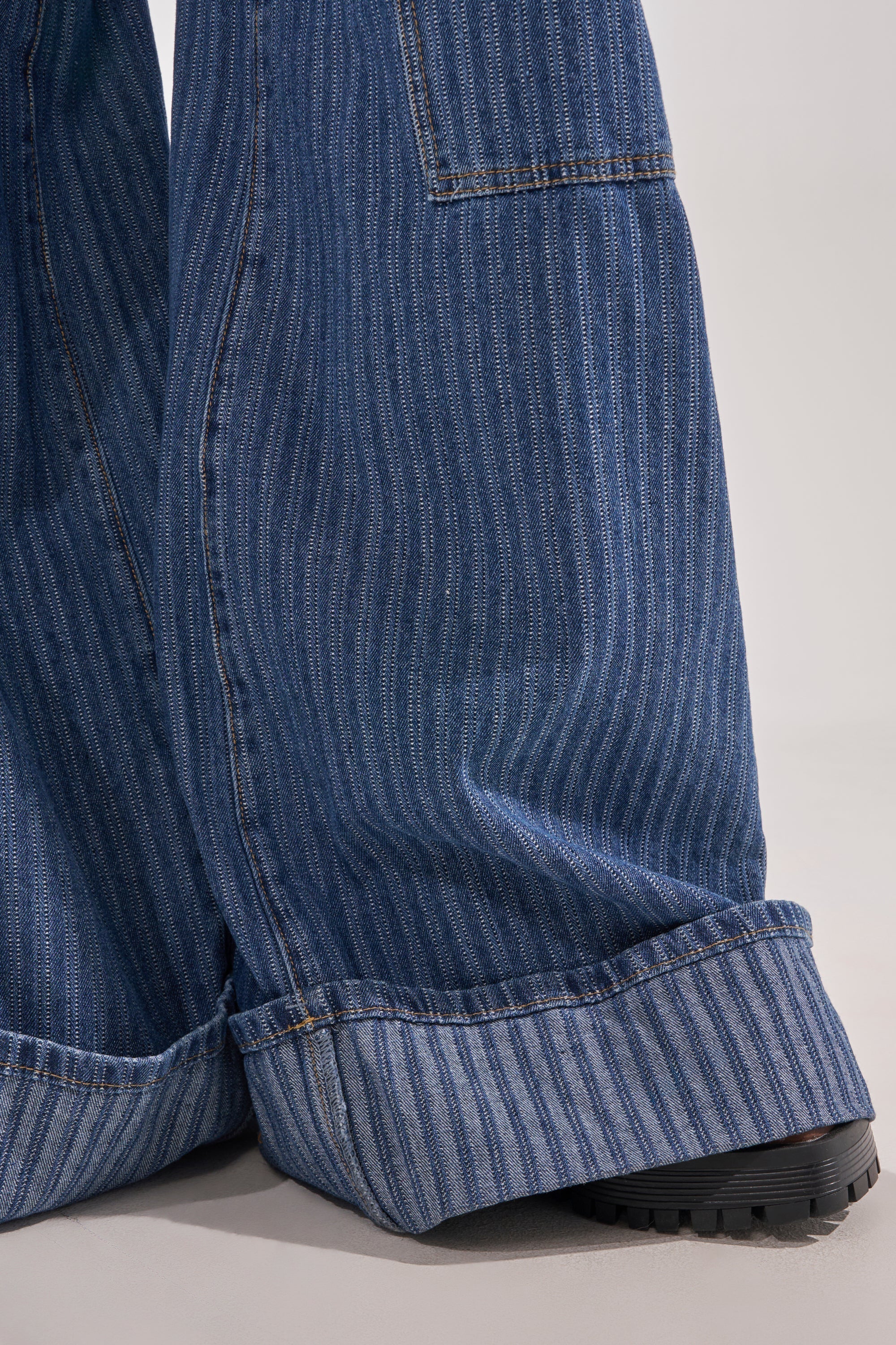 BE MINE STRIPE DENIM