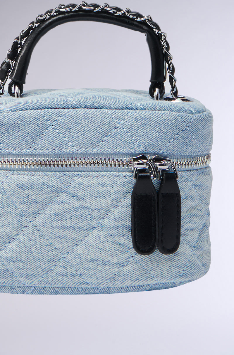 CHACHA DENIM MINI PURSE