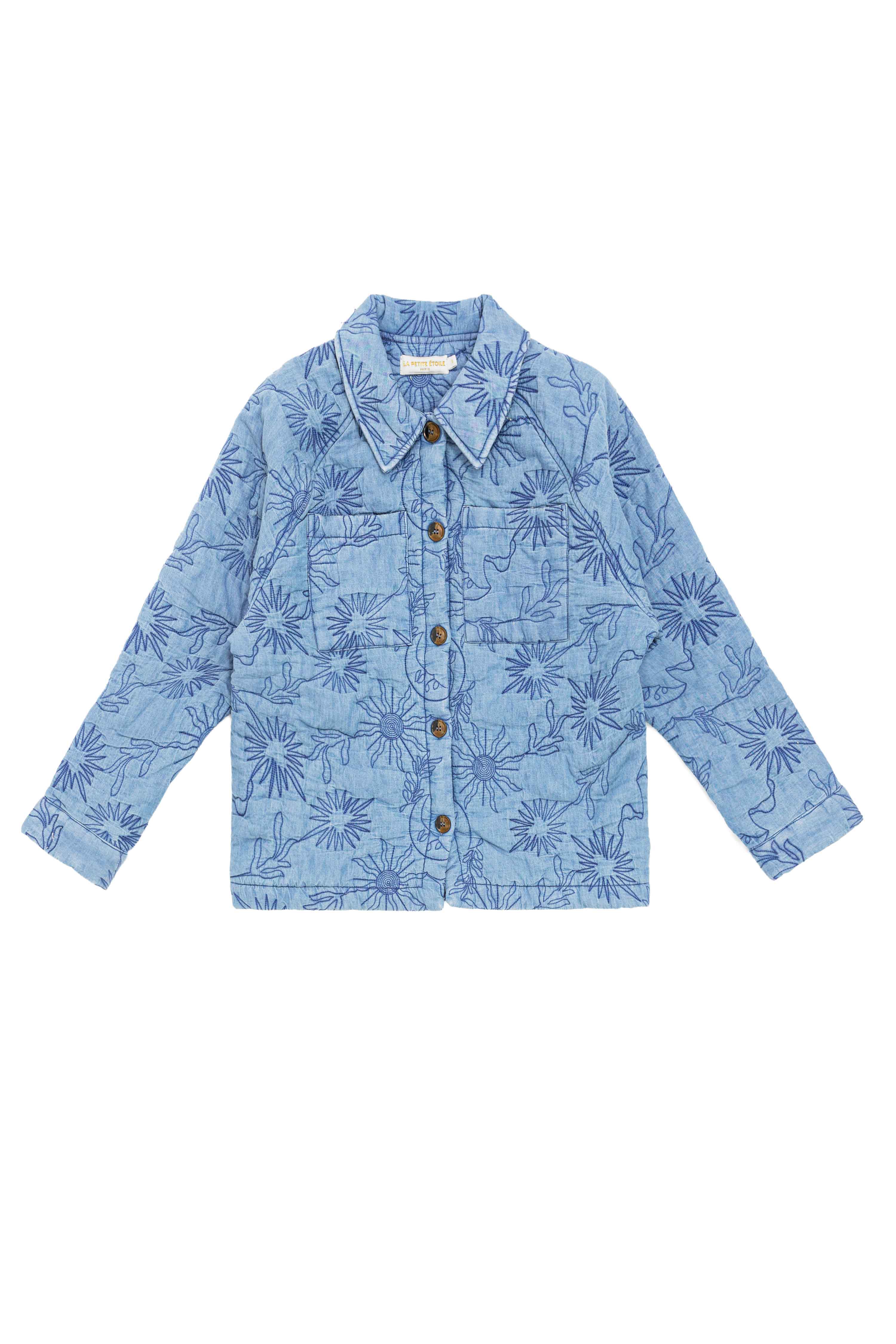 Vanda - Veste matelassée brodée