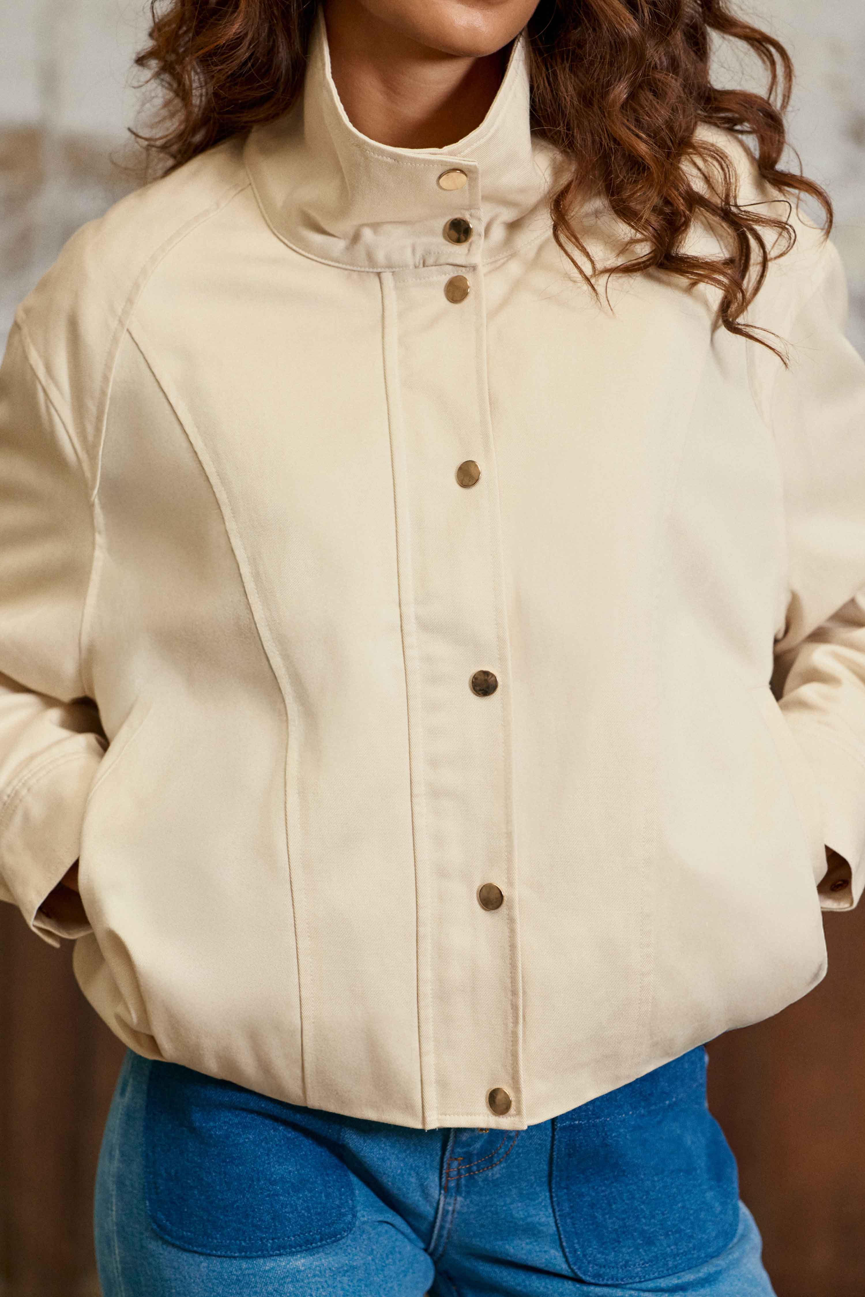 Vilay - Veste courte oversize