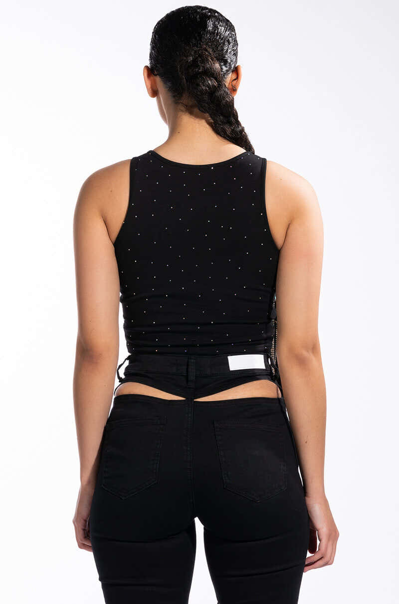 BIDI BIDI BOM BOM EMBELLISHED TANK