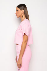 CHAMPION CANDY LAND CROPPED HERITAGE TEE - GRAPHIC